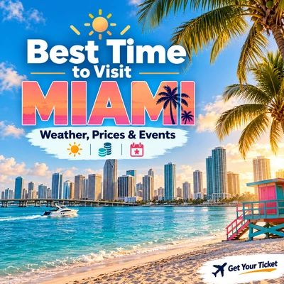 Best Time to Visit Miami (2026–2027): Month-by-Month Weather, Prices and Events