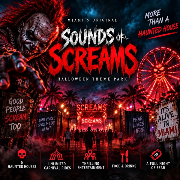 Sounds of Screams Miami 2026 at the Fair Expo Center