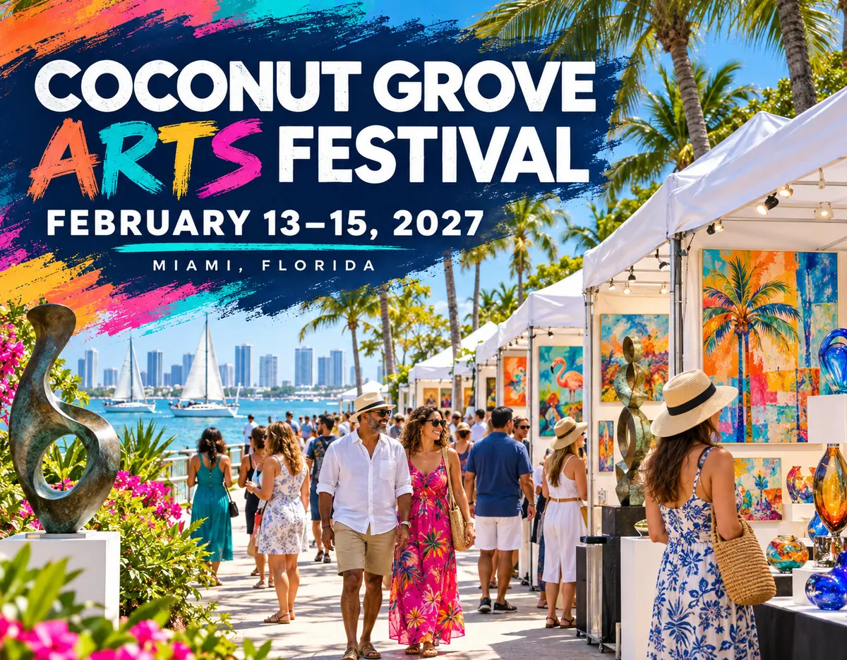 Coconut Grove Arts Festival 2027 Miami: Dates & Visitor Guide