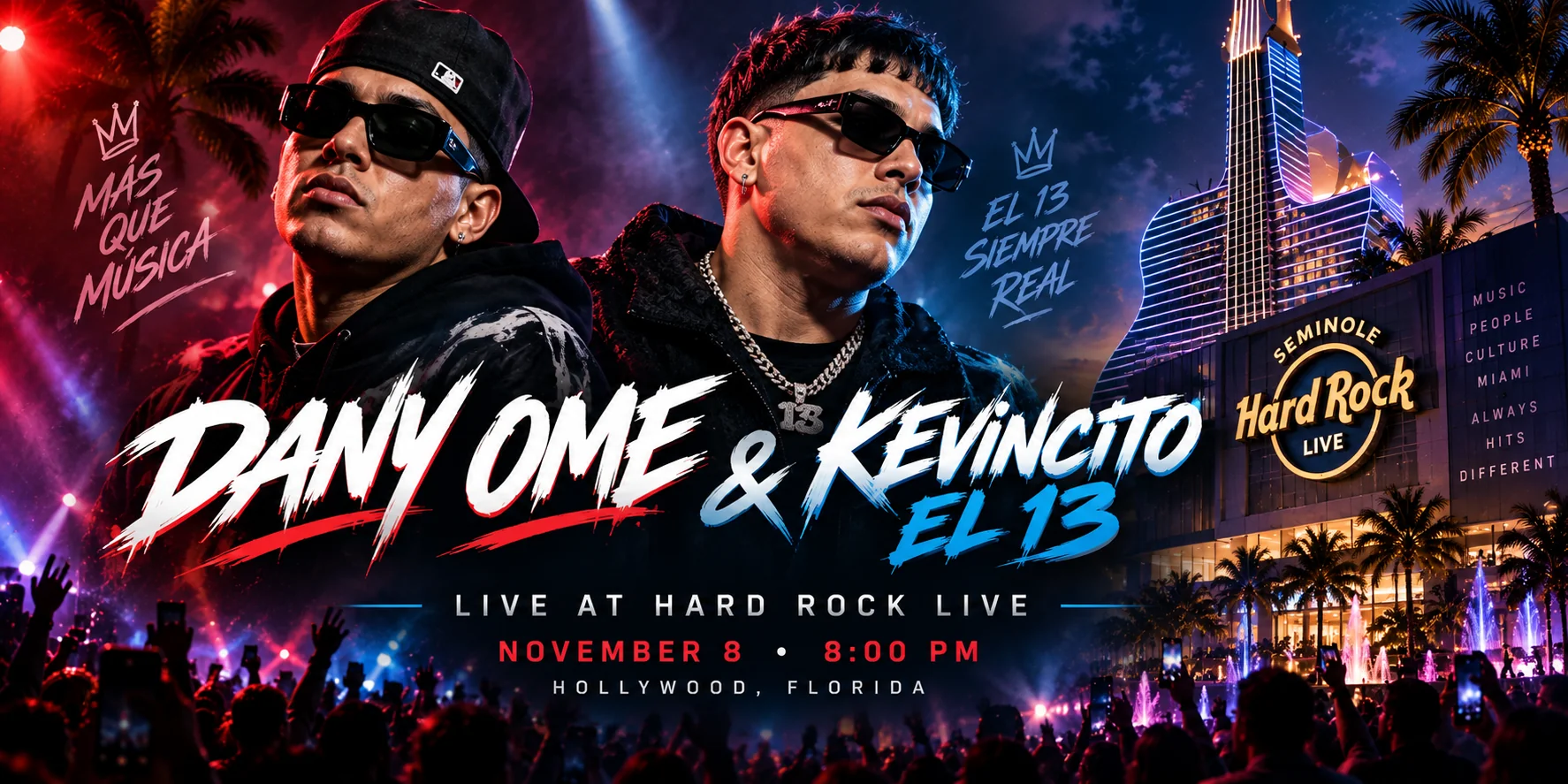 Dany Ome and Kevincito El 13
