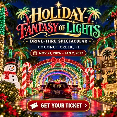 Holiday Fantasy of Lights Coconut Creek 2026: Dates & Tickets