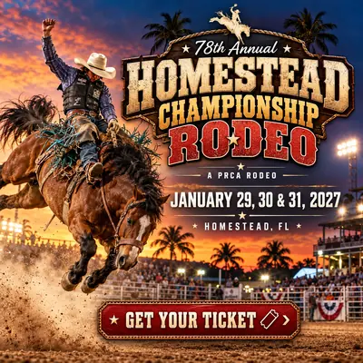 Homestead Championship Rodeo 2027 in Homestead: Dates & Tickets
