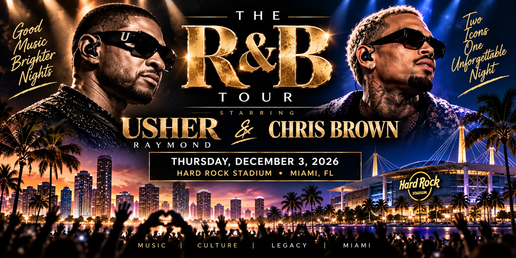 The R&B Tour Starring Usher Raymond and Chris Brown