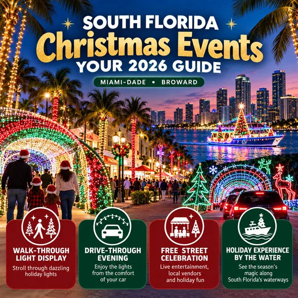 South Florida Holiday Lights and Christmas Experiences 2026: What to Book Ahead