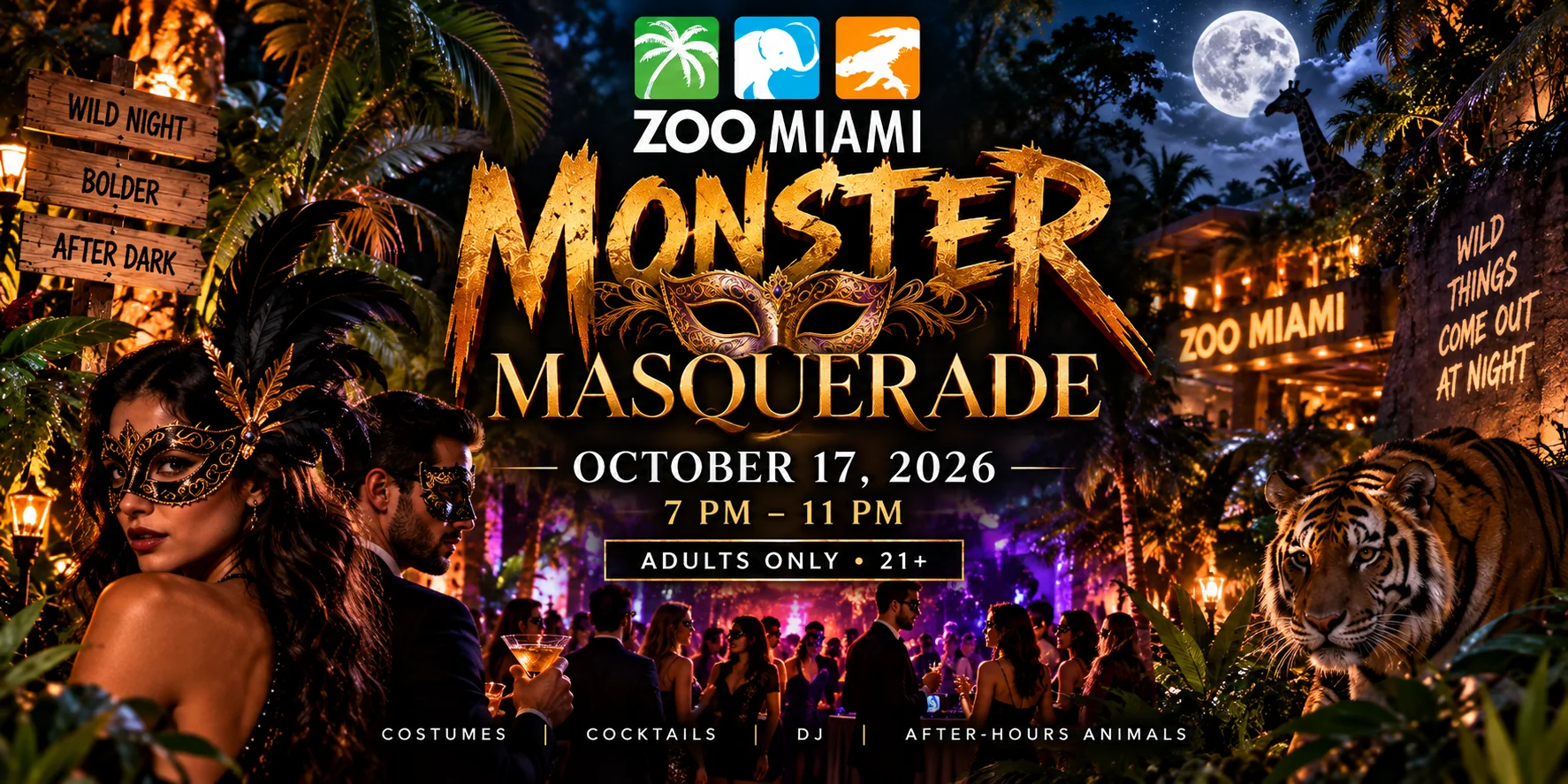Monster Masquerade at Zoo Miami